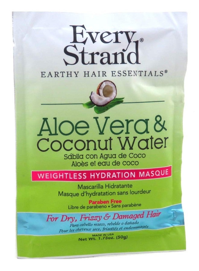 Every Strand Masque Aloe Vera & Coconut Water 1.75 Ounce (12 Pieces)